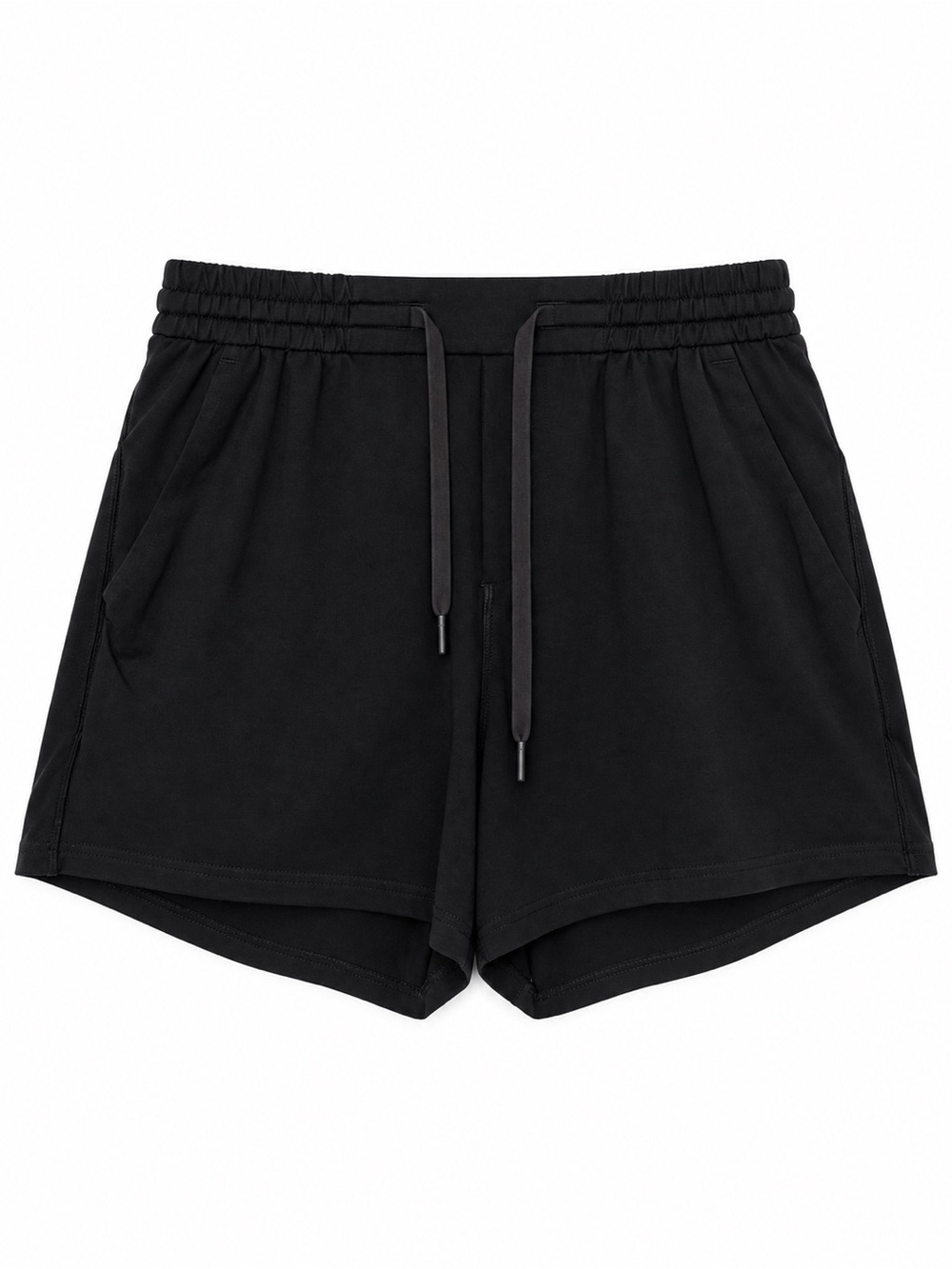 Lululemon Men’s Soft Jersey Shorts 5” Black Athleisure Drawstring Casual Size XS